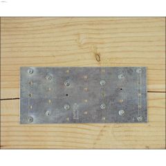 5\" x 3\" Galvanized Steel Tie Plate