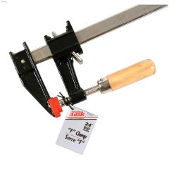 24\" General Purpose Wood Working F-Clamp