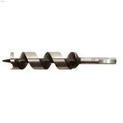 1/4" x 8" High Carbon Steel High Speed Wood Auger Bit