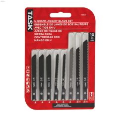 High Carbon Steel U Shank Jig Saw Blade Set-10\/Pack