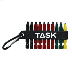 Robertson\u00ae Tool Steel Tip Carabiner Clip-10\/Pack
