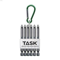 3" #2 Phillips S2 Steel Carabiner Clip-6/Pack