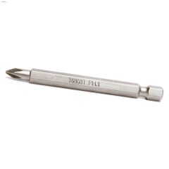 3" #1 Phillips S2 Steel Screwdriver Bit