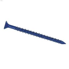 1\/4\" x 2-1\/4\" Flat Head Tapper Concrete Screw Anchor-8\/Pack