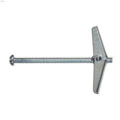 3\/16\" x 4\" Spring Wing Toggle Bolt Anchor-15\/Pack