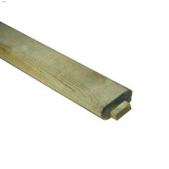 2\" x 4\" x 96\" Colonial Handrail With Fillet 60\/Minor