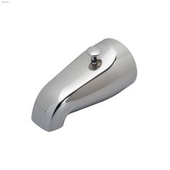 M-Line 1\/2 or 3\/4\" FIP Chrome Plated Diverter Tub Spout
