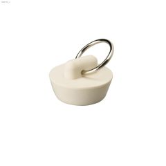M-Line 4-1\/2\" White Suction Sink Stopper