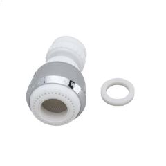 M-Line White 1.5 gpm Universal Swivel Aerator
