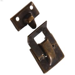 Solid Brass Antique Brass Mini Catch