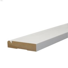 3-1/2" x 3/4" x 8' Primed MDF Primed Casing Beaded Moulding