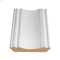 4-1/2" x 5/8" x 14' Primed MDF Crown Moulding