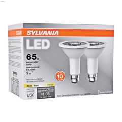 9 Watt Medium PAR30LN LED Bulb-2/Pack