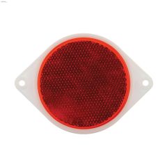 3\" Red Plastic Combo Reflector