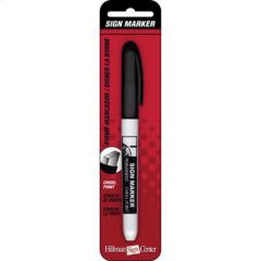 Black Permanent Sign Marker