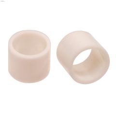 1\/4\" x 1\/2\" x 0.257\" Nylon Spacer-2\/Pack