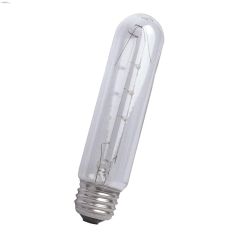 Clear 25 Watt E26 T10 Incandescent Bulb