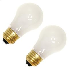 Inside Frost 60 Watt E26 Medium A15 Incandescent Bulb-2\/Pack