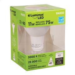 11 Watt E26 Medium PAR30 LED Bulb