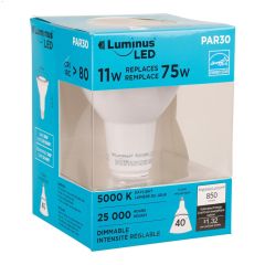 11 Watt E26 Medium PAR30 LED Bulb