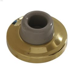 2-3\/8\" Solid Brass\/Bright Brass Door Stop