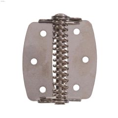 2\" Nickel Plated Showcase Spring Hinge-2\/Pack