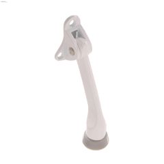 4\" White Kickdown Door Stop