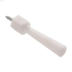 White Soft Jam Door Stop-2\/Pack
