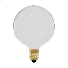 Soft White 25 Watt Candelabra G16.5 Incandescent Bulb-2\/Pack