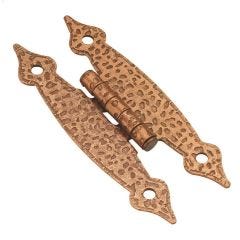 Antique Copper Steel Flush Hinge