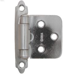 Penture affleurante à fermeture automatique en acier chromé