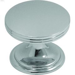 1-3/8" Chrome American Diner Door Knob
