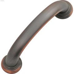 3" Oil Rubbed Bronze Zephyr Cabinet Pull