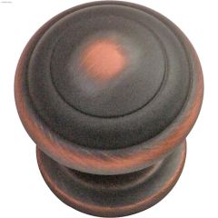 1-1/4" Oil Rubbed Bronze Zephyr Cabinet Knob