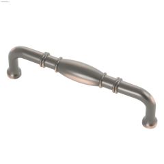 3.78" Oil Rubbed Bronze Highlighted Williamsburg Door Pull