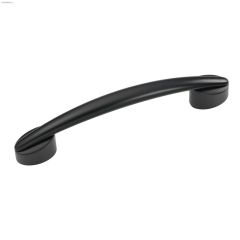 3" Black Matte Luna Door Pull