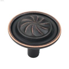 1-1/4" Vintage Bronze Roma Door Knob