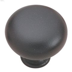 1-1/4" Black Matte Modus Cabinet Knob