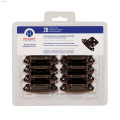 2-1/8" x 1/2" W Flush Hinge-20/Pack