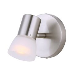 Hudson 1 Light A15 Or R16 60 Watt Brushed Nickel Track Light