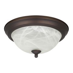Julianna 2 Light A 40 Watt ORB Flushmount Light