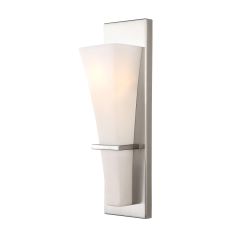 Laurel 1 Light A 100 Watt Brushed Nickel Wall Light