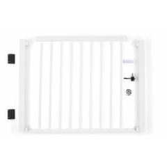 5/8" White Straight Picket Gate