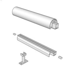 10' LS Copper Top & Bottom Rail