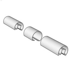 White Top Rail Sleeve