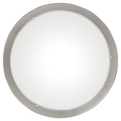 Planet 11" Matte Nickel Flushmount