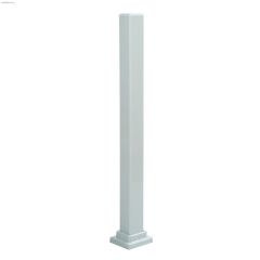3\" x 3\" x 37-1\/2\" White Square Mounting Post