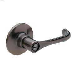 4-5\/8\" Privacy Antique Nickel Provence Lever Set