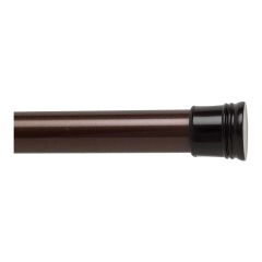 1\ 42 - 72\" Oil-Rubbed Bronze TwistTight Shower Rod"""