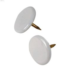White Thumb Tack -40\/Pack